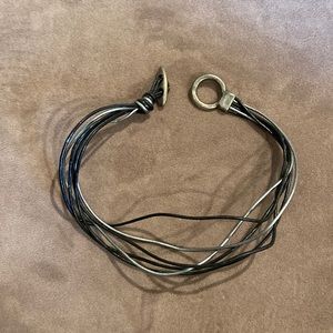 Double wrap wrist bracelet